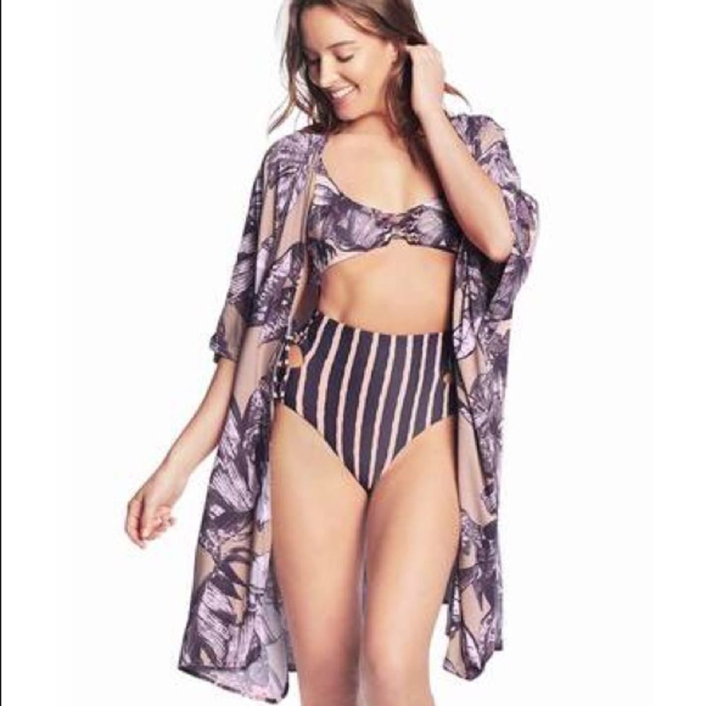 MAAJI Beach Swim Cover Up Kimono